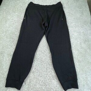 Lululemon Engineered Warmth Merino Wool Waffle Knit Jogger Black